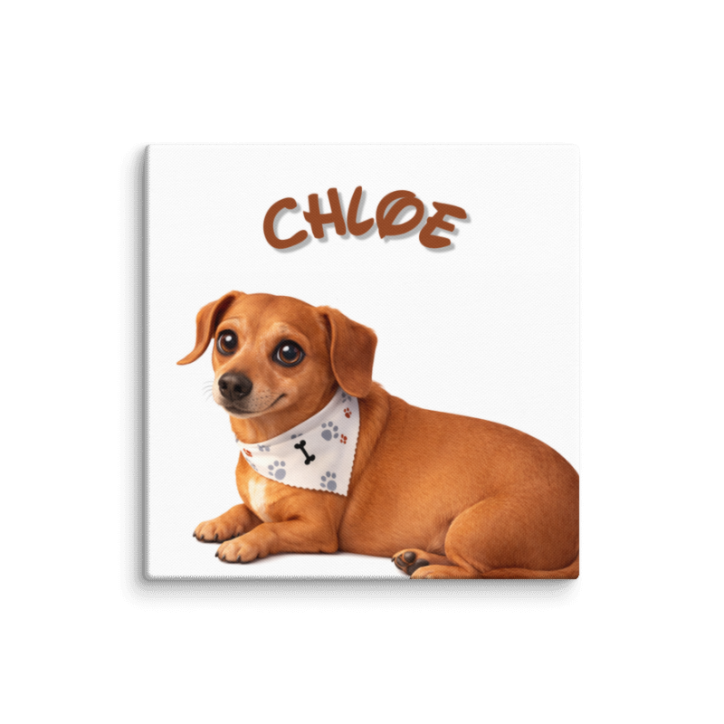 Custom Cartoon Pet Portrait