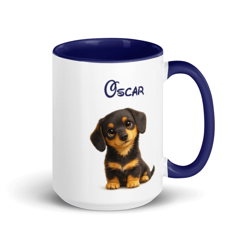 Custom Cartoon Glossy Mug