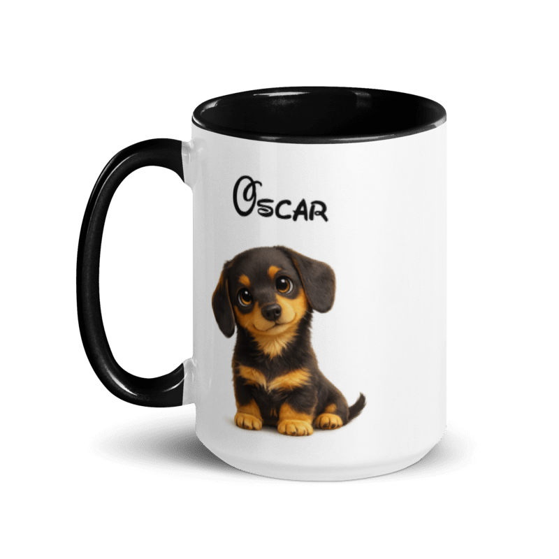Custom Cartoon Glossy Mug