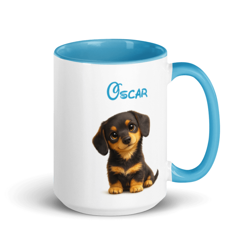 Custom Cartoon Glossy Mug