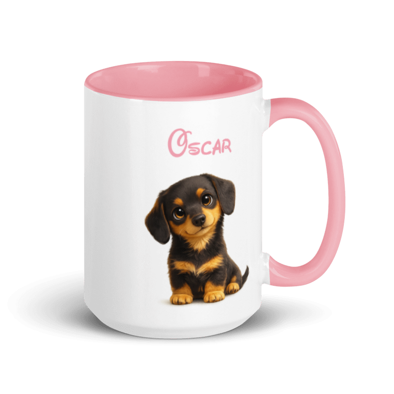 Custom Cartoon Glossy Mug