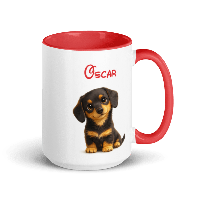 Custom Cartoon Glossy Mug