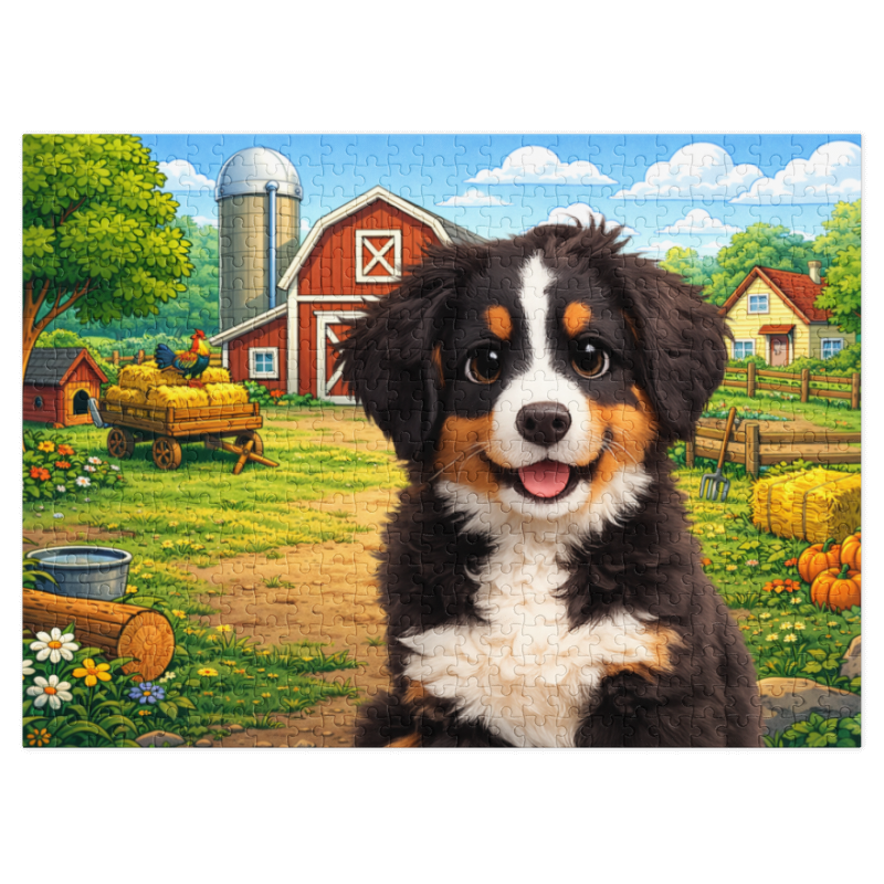 Custom Cartoon Pet Puzzle