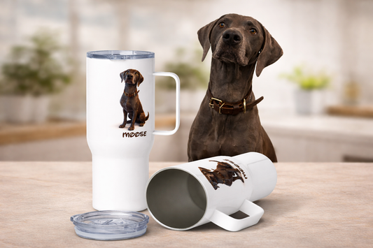 Custom Cartoon Travel Mug